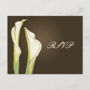 Calla Lillies OSA kort kräver 5 x 7 inbjudningar