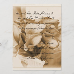 Calla Lilly Inbjudningar