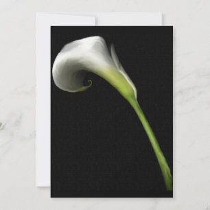 Calla Lilly-inbjudningar (lägg till din egen text) Inbjudningar