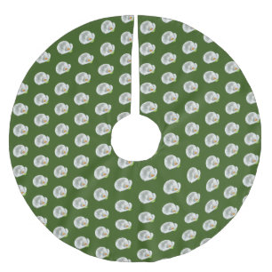 Calla Lilly Julgransmatta Borstad Polyester