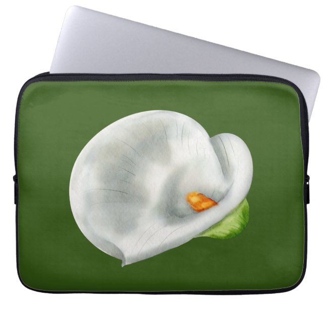 Calla Lilly Laptop Fodral (Framsidan)
