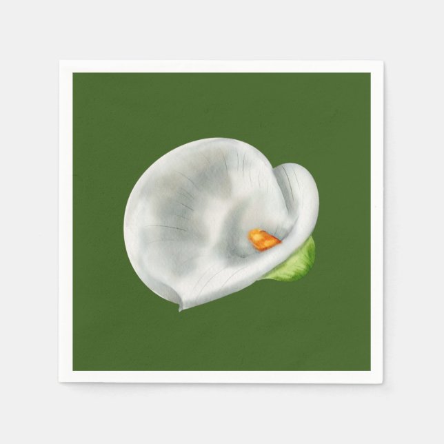 Calla Lilly Pappersservett (Framsidan)