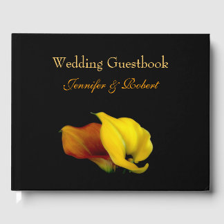 Calla Lily Bröllop Guestbook Gästböcker