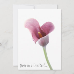 Calla Lily-bröllopsinbjudningar Inbjudningar