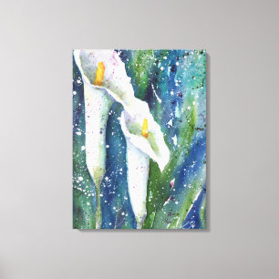 Calla Lily Canvastryck