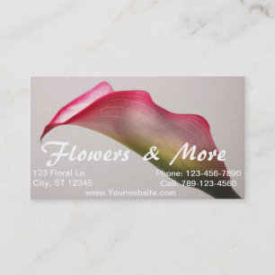Calla Lily Card Visitkort