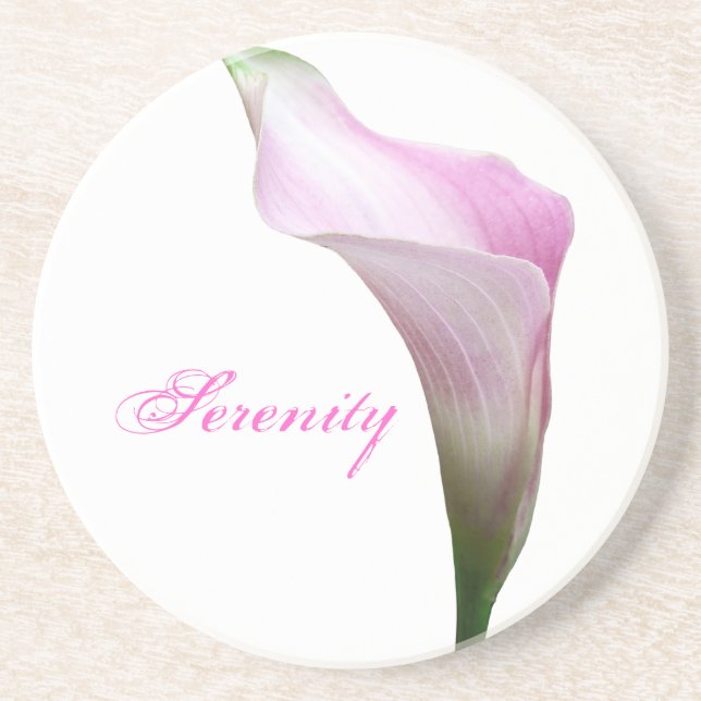 Calla Lily Floral Photography Underlägg (Framsidan)