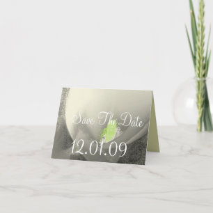 Calla Lily Flower Tack-kort Inbjudan