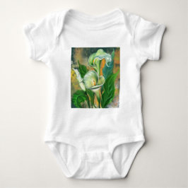 Calla Lily Flowers Baby Bodykostym T Shirt