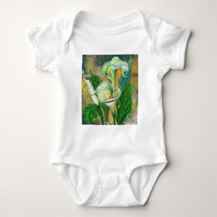 Calla Lily Flowers Baby Bodykostym T Shirt
