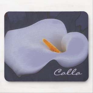 Calla Lily Illustration Mousepad Musmatta