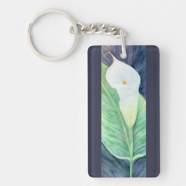Calla Lily Keychain (Framsidan)