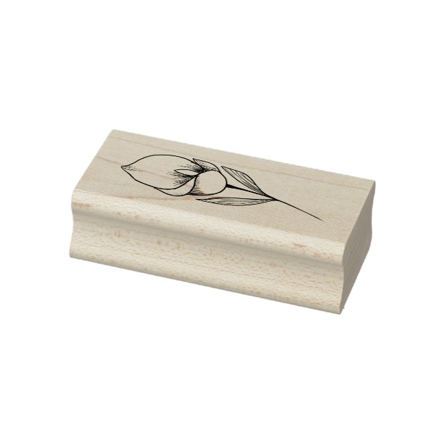 Calla Lily linjeillustration Stämpel (Stämpel)