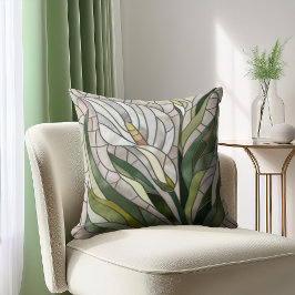 Calla Lily Mosaic Art Kudde