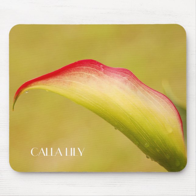 Calla Lily Mousepad Musmatta (Framsidan)