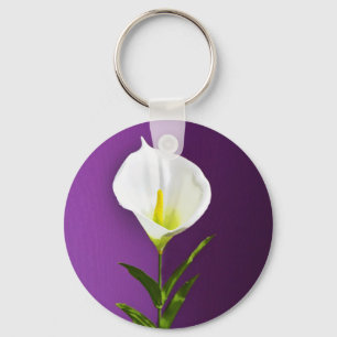 Calla Lily Nyckelring