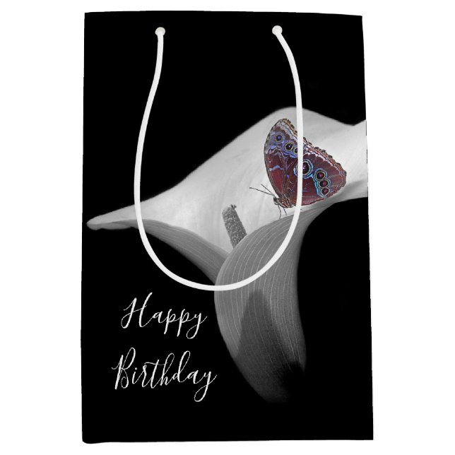 Calla Lily och Butterfly Birthday (Framsidan)