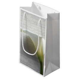 Calla lily på det gamla skriptet