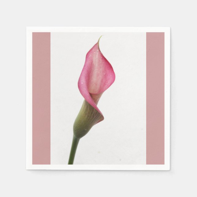 Calla Lily Pappersservett (Framsidan)