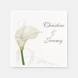 Calla Lily Pappersservett