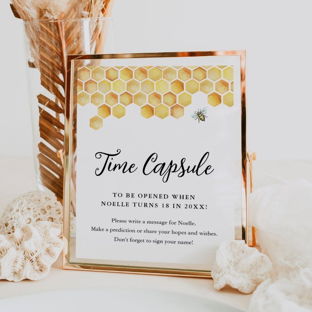 CALLA Time Capsule Baby Shower-signatur Poster (Skapare uppladdad)