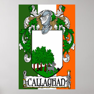 Callaghan vapensköldtryck poster