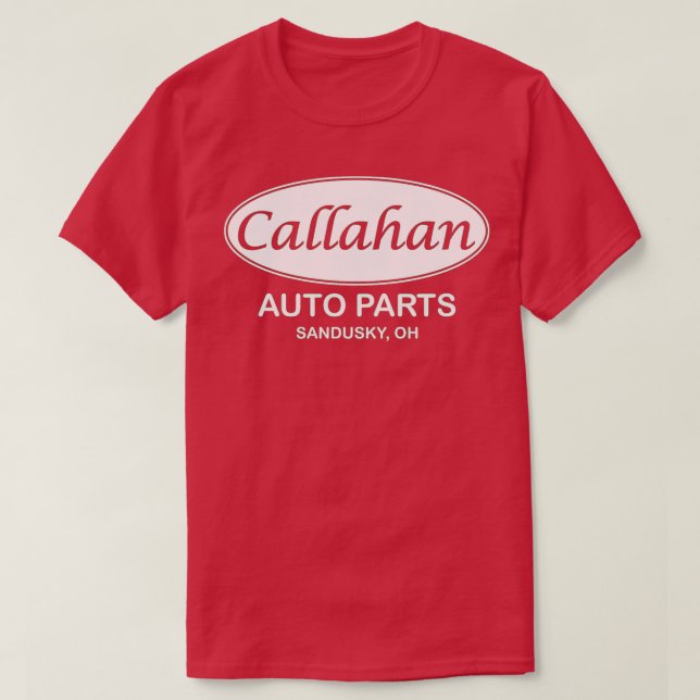 Callahan Auto Parts T Shirt (Design framsida)