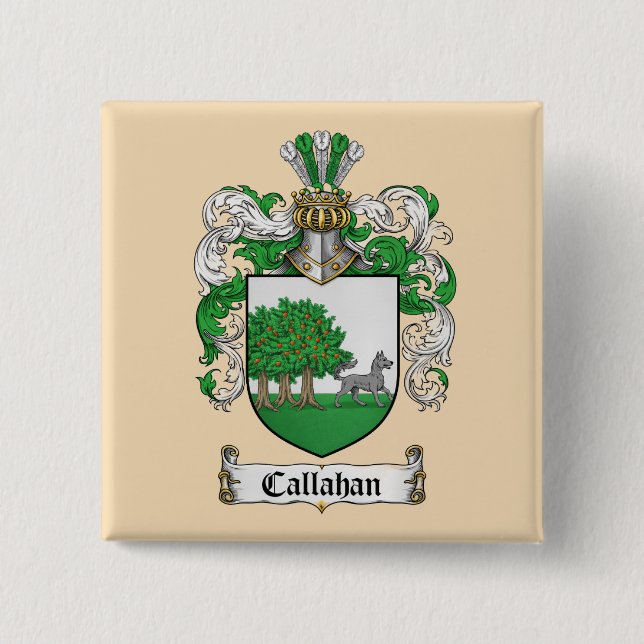 Callahan Coat of Arms Button Knapp (Framsida)