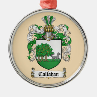 Callahan familjevapen metallprydnad julgransprydnad metall