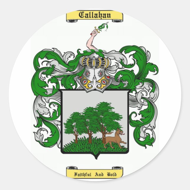 callahan runt klistermärke (Framsida)