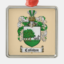 Callahan vapen metall ornament