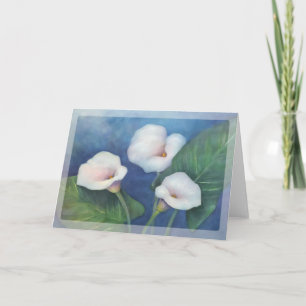 Callalilja Notecard Kort