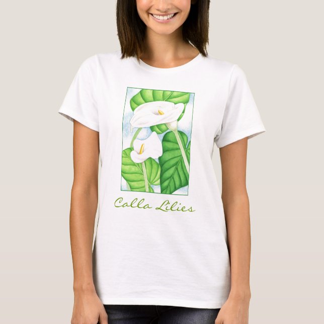 Callaliljar T-shirt (Framsida)