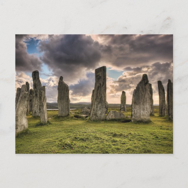 Callanish Standing Stones Vykort (Framsida)