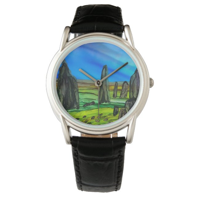 Callanska stående stenar armbandsur (Framsida)