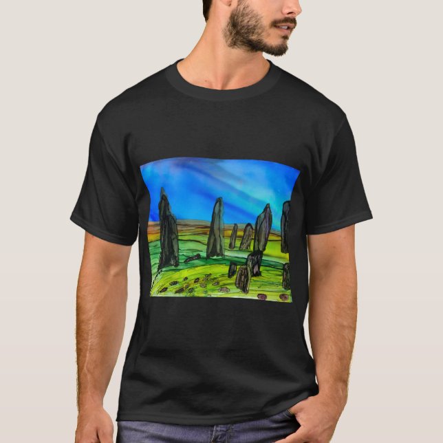 Callanska stående stenar  t shirt (Framsida)
