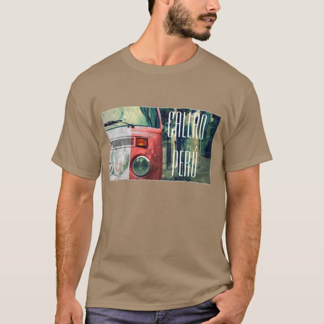 Callao Peru Tee Shirt (Framsida)