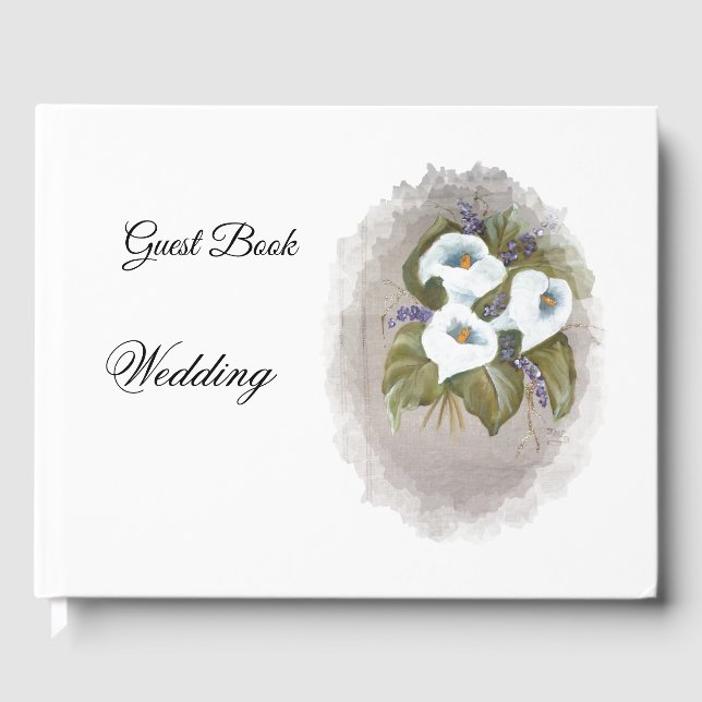 Callas bouquet gästböcker (Framsida)