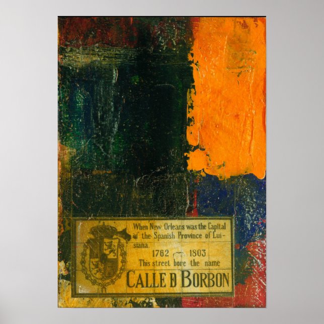 Calle D Borbon Poster (Framsidan)