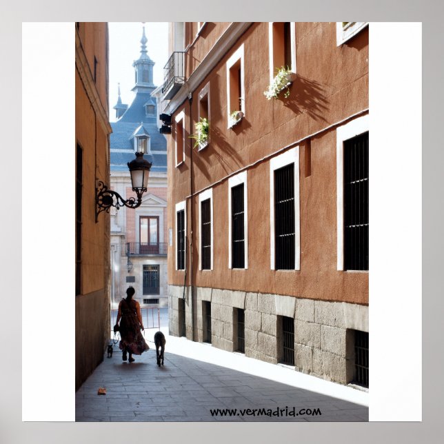 Calle de El Codo, Madrid Poster (Framsidan)