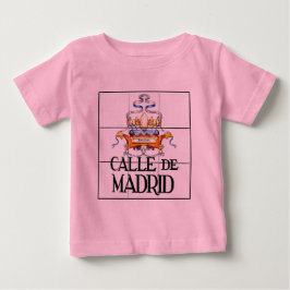 Calle de Madrid, gatuskylt i Madrid T-shirt