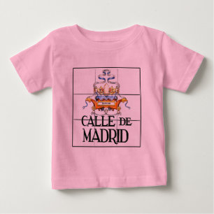 Calle de Madrid, gatuskylt i Madrid Tee