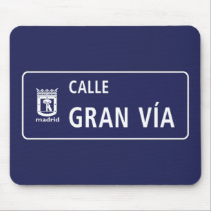 Calle Gran Vía, den Madrid gatan undertecknar, Musmatta