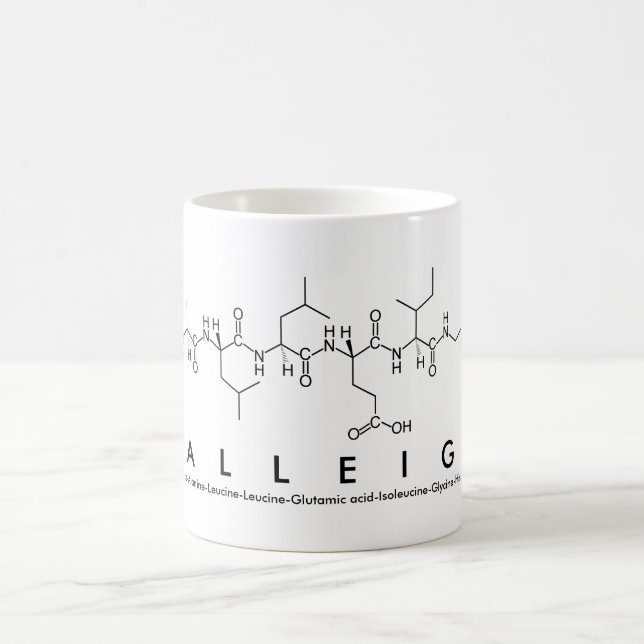 Calleigh peptide namn mugg (Center)
