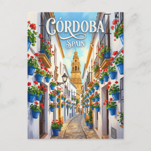 Calleja de las Flores Spanien Vykort