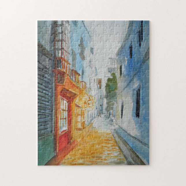 CALLEJÓN DE LOS ARTISTAS. C/ Del Tinte de Cádiz. Pussel (Vertikal)