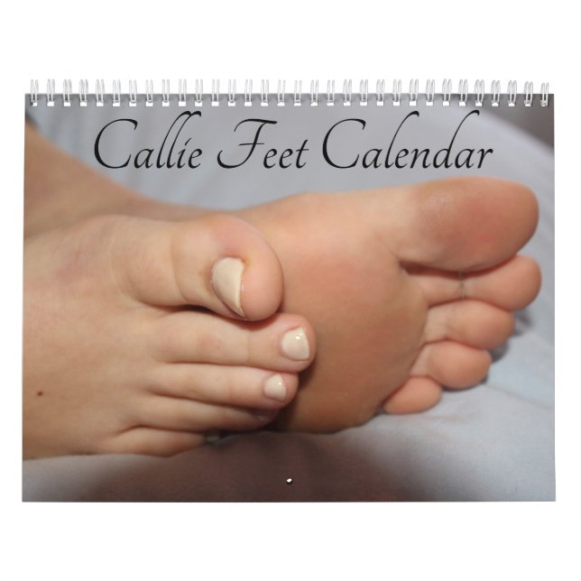 Callie Feet 12-månaders kalender (Omslag)