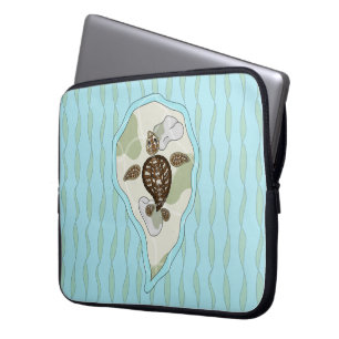Callie havssköldpadda datorsleeve laptop fodral