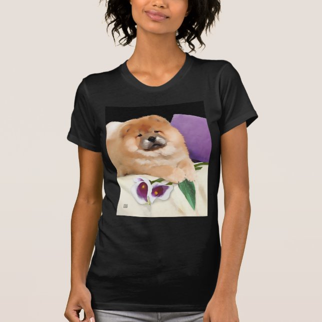 CALLIE-heARTdogchow T Shirt (Framsida)