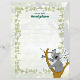 Callie Koala Ivy Lining Papprare Lakan